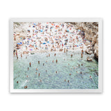 Shop Polignano A Mare From Above II Photo Art Print-Amalfi Coast Italy, Blue, Coastal, Green, Landscape, Neutrals, People, Photography, Tropical, View All-framed poster wall decor artwork