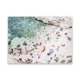 Shop Salento Beach Day III Photo Canvas Art Print-Amalfi Coast Italy, Blue, Coastal, Green, Landscape, Photography, Photography Canvas Prints, View All-framed wall decor artwork