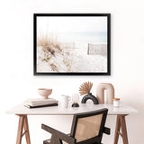 Shop Beach Access Photo Art Print-Boho, Coastal, Greece, Landscape, Neutrals, Photography, View All, White-framed poster wall decor artwork