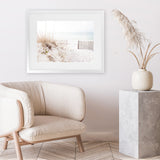 Shop Beach Access Photo Art Print-Boho, Coastal, Greece, Landscape, Neutrals, Photography, View All, White-framed poster wall decor artwork