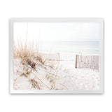Shop Beach Access Photo Art Print-Boho, Coastal, Greece, Landscape, Neutrals, Photography, View All, White-framed poster wall decor artwork