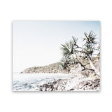 Shop Noosa Bay I Photo Art Print-Boho, Coastal, Greece, Landscape, Neutrals, Photography, View All, White-framed poster wall decor artwork