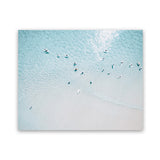 Shop Aerial Surfers I Photo Art Print-Blue, Boho, Coastal, Landscape, Photography, Tropical, View All-framed poster wall decor artwork