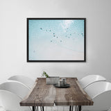 Shop Aerial Surfers I Photo Canvas Art Print-Blue, Boho, Coastal, Landscape, Photography, Photography Canvas Prints, Tropical, View All-framed wall decor artwork