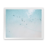 Shop Aerial Surfers I Photo Art Print-Blue, Boho, Coastal, Landscape, Photography, Tropical, View All-framed poster wall decor artwork