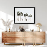 Shop Palm Villa Photo Art Print-Boho, Coastal, Green, Landscape, Photography, Tropical, View All, White-framed poster wall decor artwork