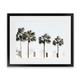 Shop Palm Villa Photo Art Print-Boho, Coastal, Green, Landscape, Photography, Tropical, View All, White-framed poster wall decor artwork