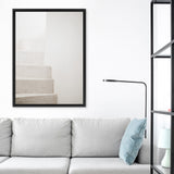 Shop Santorini Stairs Photo Canvas Art Print-Boho, Greece, Neutrals, Photography, Photography Canvas Prints, Portrait, View All-framed wall decor artwork