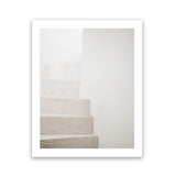 Shop Santorini Stairs Photo Art Print-Boho, Greece, Neutrals, Photography, Portrait, View All-framed poster wall decor artwork