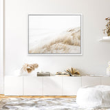 Shop Sandy Dunes Photo Canvas Art Print-Boho, Coastal, Landscape, Neutrals, Photography, Photography Canvas Prints, View All, White-framed wall decor artwork
