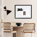 Shop White Spanish Church Photo Art Print-Boho, Greece, Horizontal, Landscape, Photography, Rectangle, View All, White-framed poster wall decor artwork