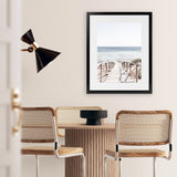 Shop Beach Path II Photo Art Print-Boho, Brown, Coastal, Neutrals, Photography, Portrait, Rectangle, View All, White-framed poster wall decor artwork