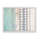 Shop Coastal Vacation II Photo Canvas Art Print-Coastal, Greece, Green, Landscape, Neutrals, Photography, Photography Canvas Prints, Tropical, View All-framed wall decor artwork