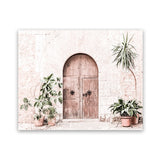 Shop Pink Villa Photo Art Print-Boho, Coastal, Landscape, Moroccan Days, Photography, Pink, View All-framed poster wall decor artwork