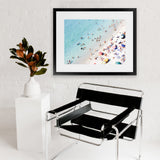 Shop Life At The Beach Photo Art Print-Amalfi Coast Italy, Blue, Coastal, Green, Landscape, People, Photography, Tropical, View All-framed poster wall decor artwork