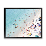 Shop Life At The Beach Photo Art Print-Amalfi Coast Italy, Blue, Coastal, Green, Landscape, People, Photography, Tropical, View All-framed poster wall decor artwork