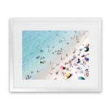 Shop Life At The Beach Photo Art Print-Amalfi Coast Italy, Blue, Coastal, Green, Landscape, People, Photography, Tropical, View All-framed poster wall decor artwork