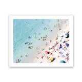Shop Life At The Beach Photo Art Print-Amalfi Coast Italy, Blue, Coastal, Green, Landscape, People, Photography, Tropical, View All-framed poster wall decor artwork