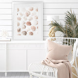 Shop Seashells I Photo Art Print-Boho, Coastal, Neutrals, Photography, Portrait, Tropical, View All-framed poster wall decor artwork