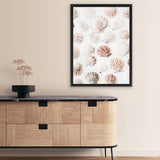 Shop Seashells I Photo Canvas Art Print-Boho, Coastal, Neutrals, Photography, Photography Canvas Prints, Portrait, Tropical, View All-framed wall decor artwork