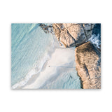 Shop Low Tide Photo Canvas Art Print-Blue, Brown, Coastal, Green, Photography, Photography Canvas Prints, View All-framed wall decor artwork