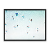 Shop Ocean Play Photo Canvas Art Print-Amalfi Coast Italy, Blue, Coastal, Green, People, Photography, Photography Canvas Prints, Tropical, View All-framed wall decor artwork