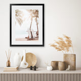Shop Island Surfboards II Photo Art Print-Boho, Brown, Coastal, Neutrals, Photography, Portrait, Tropical, View All-framed poster wall decor artwork
