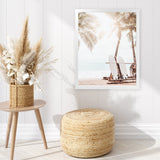 Shop Island Surfboards II Photo Art Print-Boho, Brown, Coastal, Neutrals, Photography, Portrait, Tropical, View All-framed poster wall decor artwork