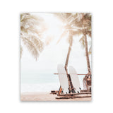 Shop Island Surfboards II Photo Art Print-Boho, Brown, Coastal, Neutrals, Photography, Portrait, Tropical, View All-framed poster wall decor artwork