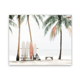 Shop Aloha Surf Photo Art Print-Boho, Coastal, Green, Landscape, Photography, Tropical, View All-framed poster wall decor artwork