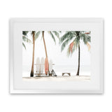 Shop Aloha Surf Photo Art Print-Boho, Coastal, Green, Landscape, Photography, Tropical, View All-framed poster wall decor artwork