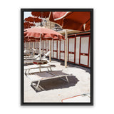 Shop Bagno Marino Archi IV Photo Canvas Art Print-Amalfi Coast Italy, Brown, Coastal, Photography, Photography Canvas Prints, Portrait, Red, View All-framed wall decor artwork