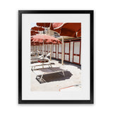 Shop Bagno Marino Archi IV Photo Art Print-Amalfi Coast Italy, Brown, Coastal, Photography, Portrait, Red, View All-framed poster wall decor artwork