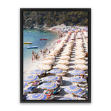 Shop Elba Beach I Photo Canvas Art Print-Blue, Coastal, Photography, Photography Canvas Prints, Portrait, Rectangle, View All-framed wall decor artwork