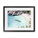 Shop Island Bay Photo Art Print-Blue, Coastal, Landscape, Photography, View All-framed poster wall decor artwork