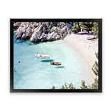 Shop Island Bay Photo Art Print-Blue, Coastal, Landscape, Photography, View All-framed poster wall decor artwork