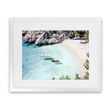 Shop Island Bay Photo Art Print-Blue, Coastal, Landscape, Photography, View All-framed poster wall decor artwork