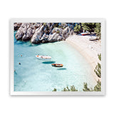 Shop Island Bay Photo Art Print-Blue, Coastal, Landscape, Photography, View All-framed poster wall decor artwork