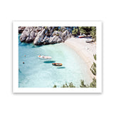 Shop Island Bay Photo Art Print-Blue, Coastal, Landscape, Photography, View All-framed poster wall decor artwork