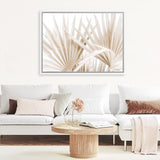 Shop Palm Fronds I Photo Canvas Art Print-Boho, Botanicals, Coastal, Hamptons, Landscape, Neutrals, Photography, Photography Canvas Prints, View All-framed wall decor artwork