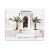 Shop Moroccan Entrance Photo Art Print-Boho, Landscape, Moroccan Days, Neutrals, Photography, Pink, Tropical, View All-framed poster wall decor artwork