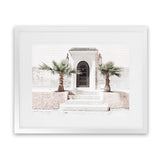 Shop Moroccan Entrance Photo Art Print-Boho, Landscape, Moroccan Days, Neutrals, Photography, Pink, Tropical, View All-framed poster wall decor artwork