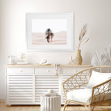 Shop Desert Palms I Photo Art Print-Horizontal, Landscape, Moroccan Days, Neutrals, Photography, Pink, Rectangle, Tropical, View All-framed poster wall decor artwork