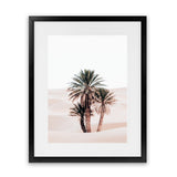 Shop Desert Palms II Photo Art Print-Moroccan Days, Neutrals, Photography, Pink, Portrait, Tropical, View All-framed poster wall decor artwork