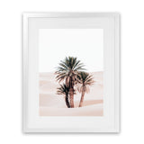 Shop Desert Palms II Photo Art Print-Moroccan Days, Neutrals, Photography, Pink, Portrait, Tropical, View All-framed poster wall decor artwork