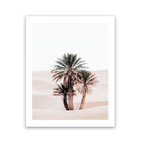 Shop Desert Palms II Photo Art Print-Moroccan Days, Neutrals, Photography, Pink, Portrait, Tropical, View All-framed poster wall decor artwork
