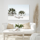 Shop Sun Terrace I Photo Canvas Art Print-Amalfi Coast Italy, Coastal, Green, Landscape, Photography, Photography Canvas Prints, Tropical, View All, White-framed wall decor artwork