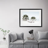 Shop Sun Terrace I Photo Art Print-Amalfi Coast Italy, Coastal, Green, Landscape, Photography, Tropical, View All, White-framed poster wall decor artwork