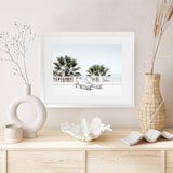 Shop Sun Terrace I Photo Art Print-Amalfi Coast Italy, Coastal, Green, Landscape, Photography, Tropical, View All, White-framed poster wall decor artwork