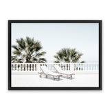 Shop Sun Terrace I Photo Canvas Art Print-Amalfi Coast Italy, Coastal, Green, Landscape, Photography, Photography Canvas Prints, Tropical, View All, White-framed wall decor artwork